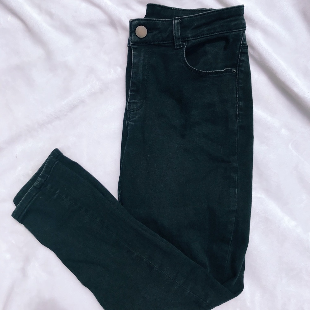 ASOS high-waisted capri length jeans